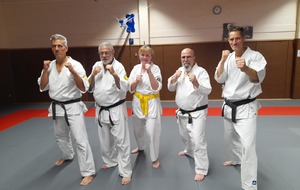Félicitations à Odile pour sa ceinture jaune !!!